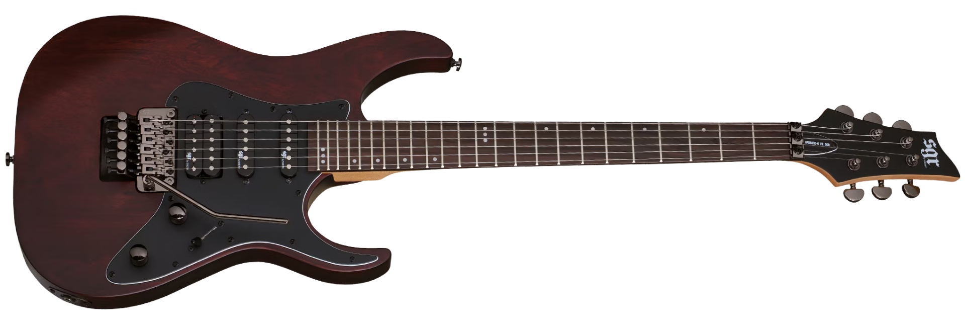 Guitarra Schecter Banshee-6 FR SGR WSN Walnut Satin
