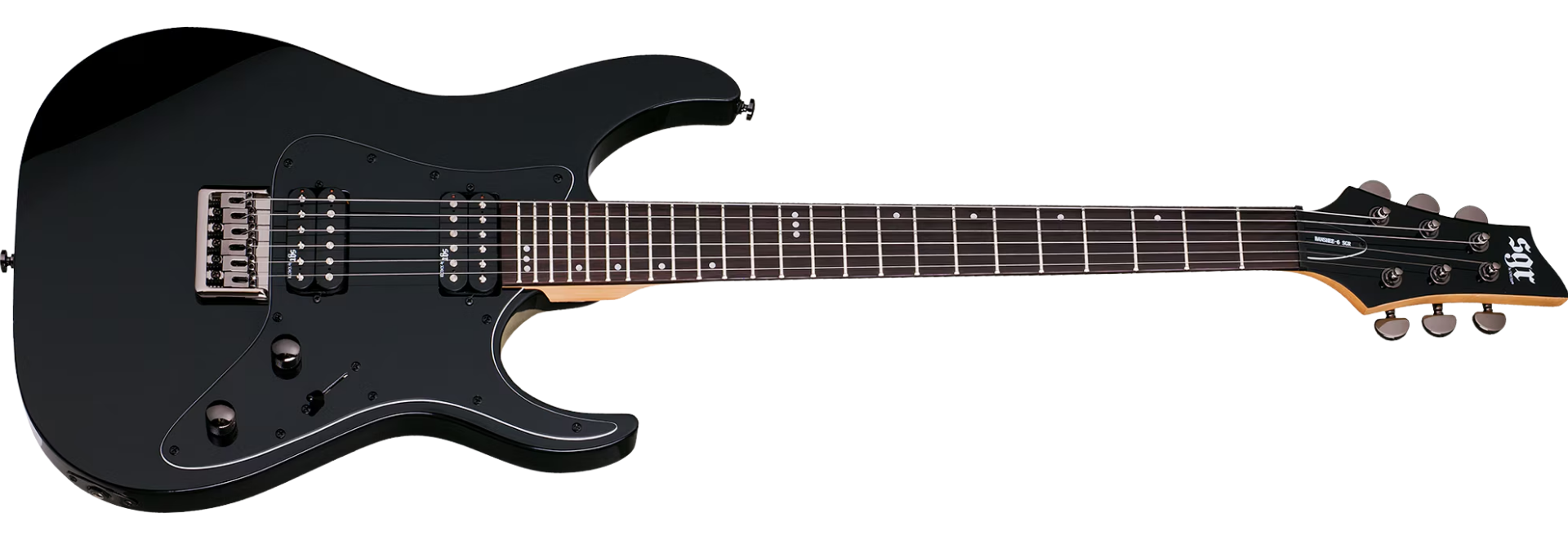 Guitarra Schecter Banshee-6 SGR BLK Gloss Black