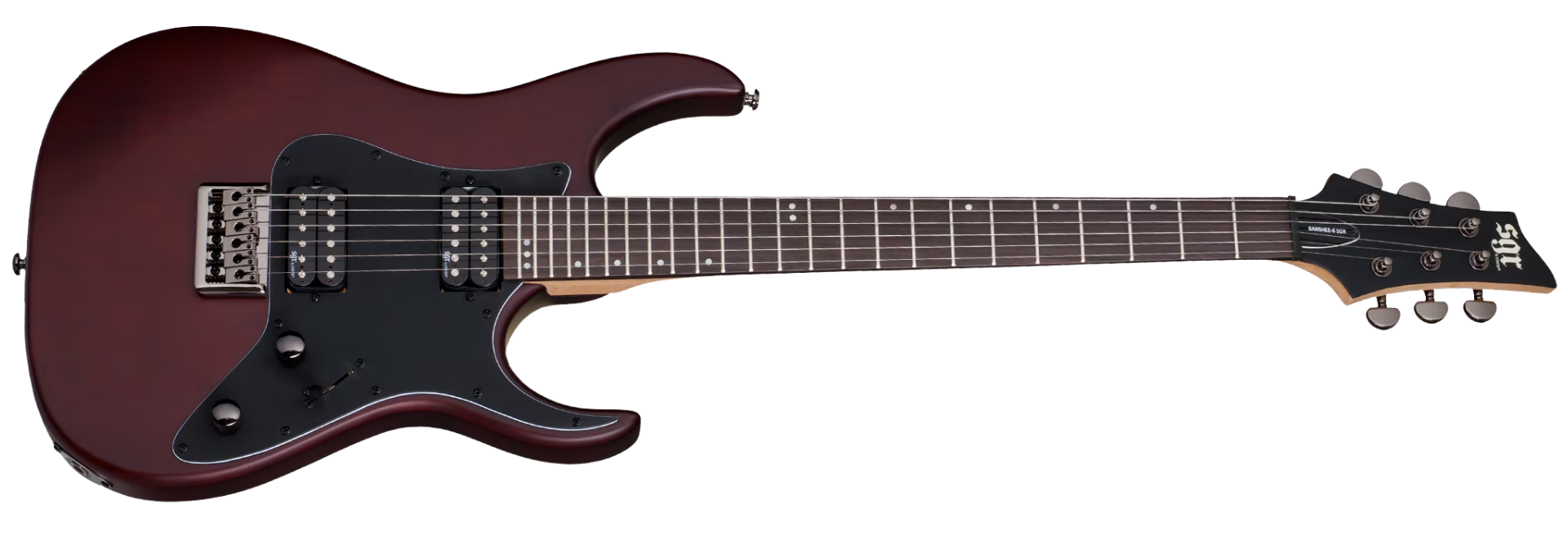 Guitarra Schecter Banshee-6 SGR Walnut Satin