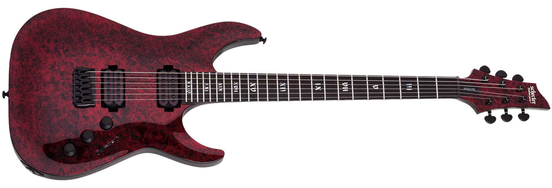 Guitarra Schecter C-1 Apocalypse Red Reign