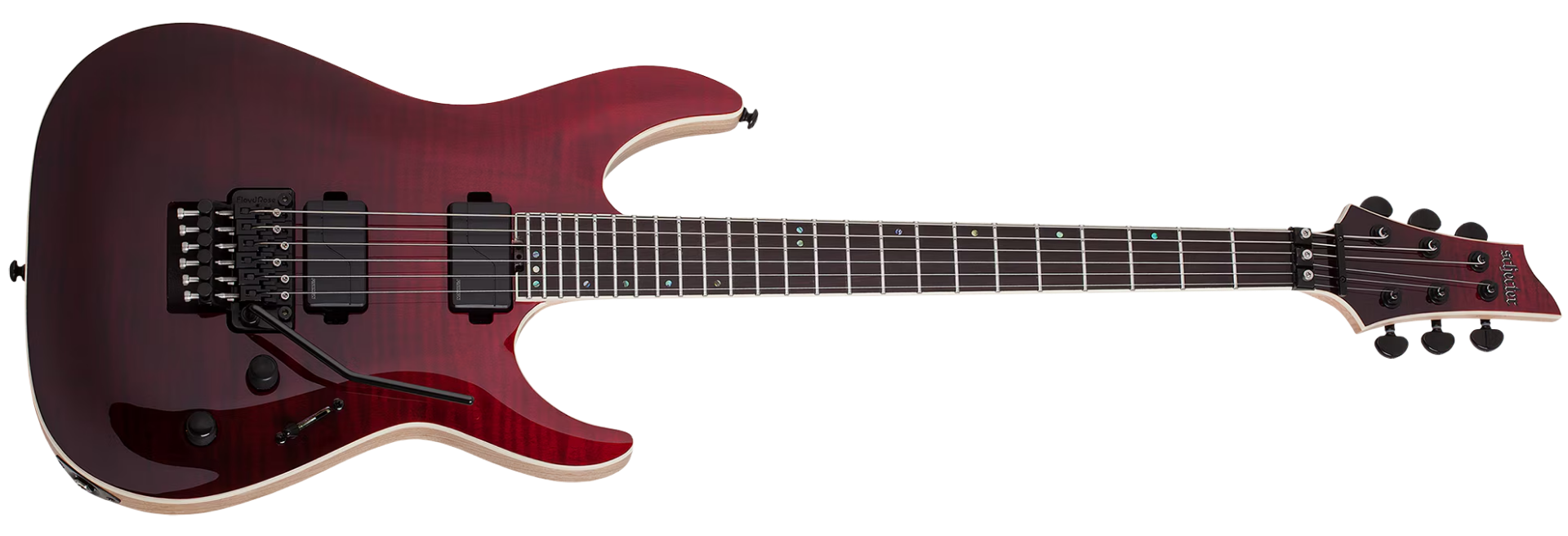 Guitarra Schecter C-1 FR SLS Elite Blood Burst