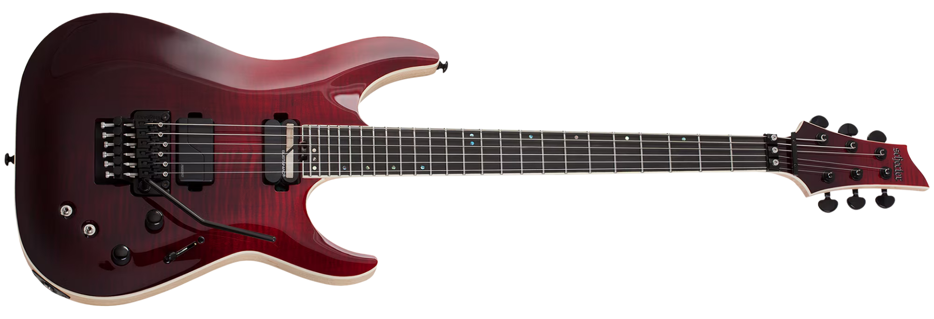 Guitarra Schecter C-1 FR SLS Elite Blood Burst