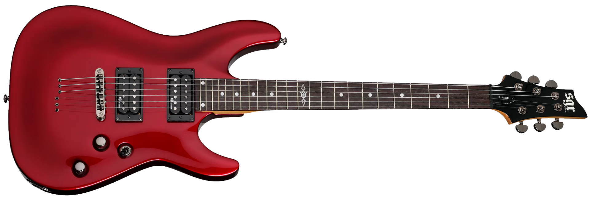 Guitarra Schecter C-1 SGR Metallic Red