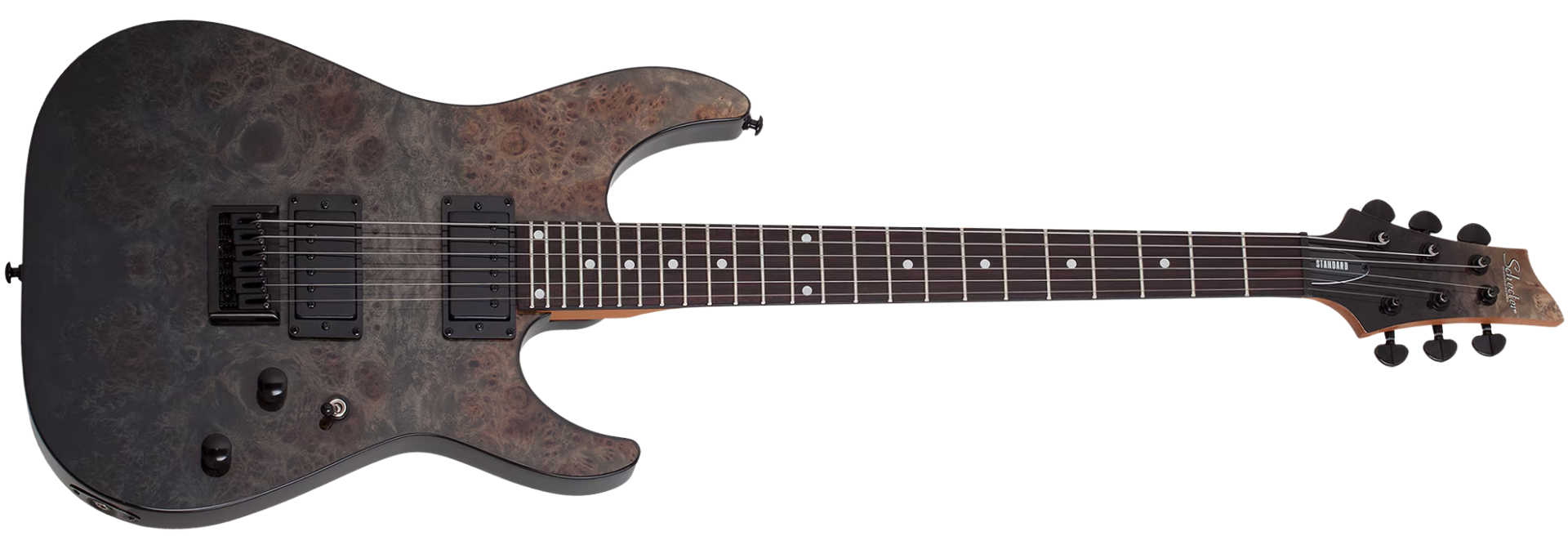 Guitarra Schecter C-1 Standard BFB Black Fade Burst Burl
