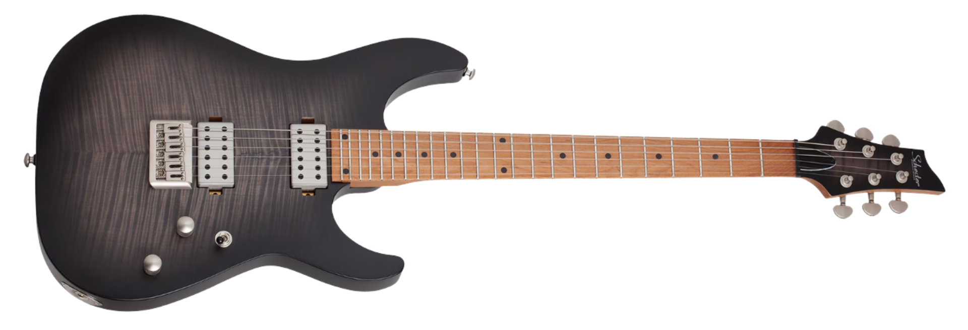 Guitarra Schecter C-1 Standard Plus Trans Blue Burst