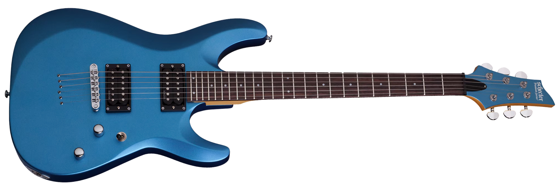 Guitarra Schecter C-6 Deluxe Satin Metallic Light Blue