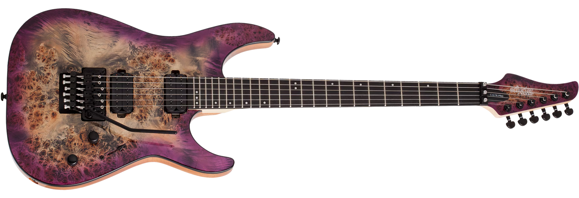 Guitarra Schecter C-6 Pro FR ARB Aurora Burst