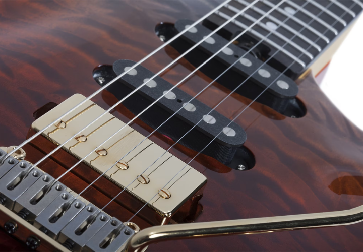 Tampo Arqueado Solid Maple com Quilted Maple Cap