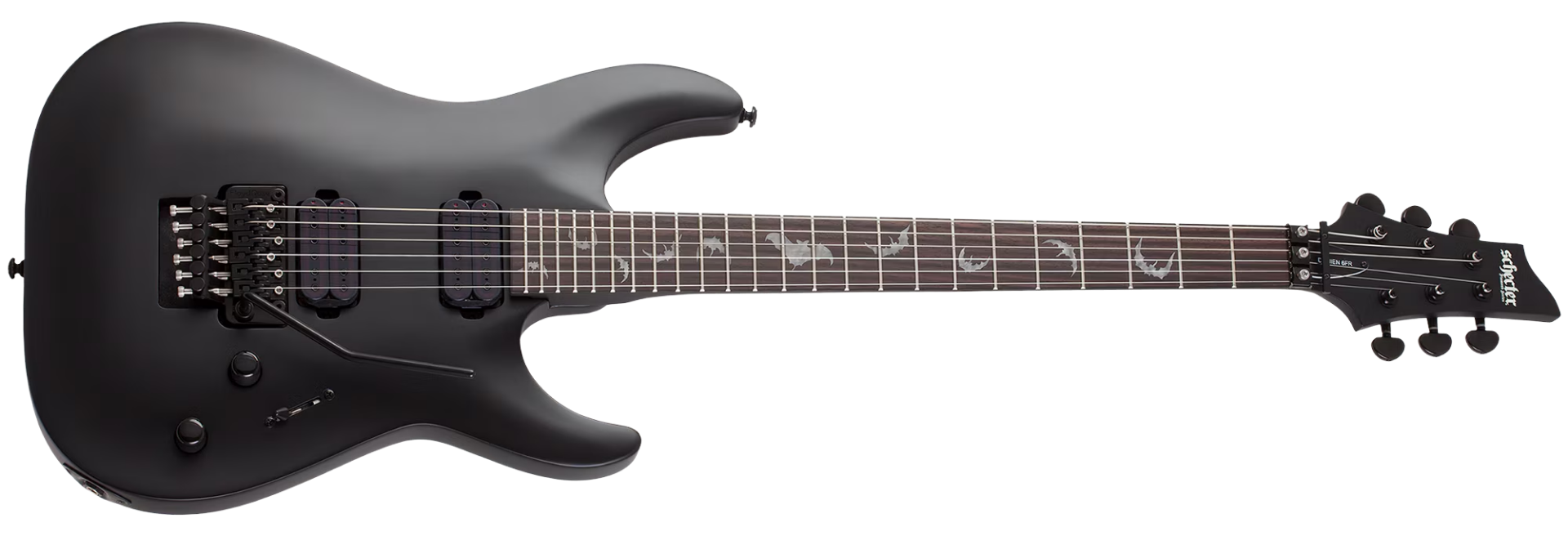 Guitarra Schecter Damien-6 FR CEP Cat's Eye Pearl