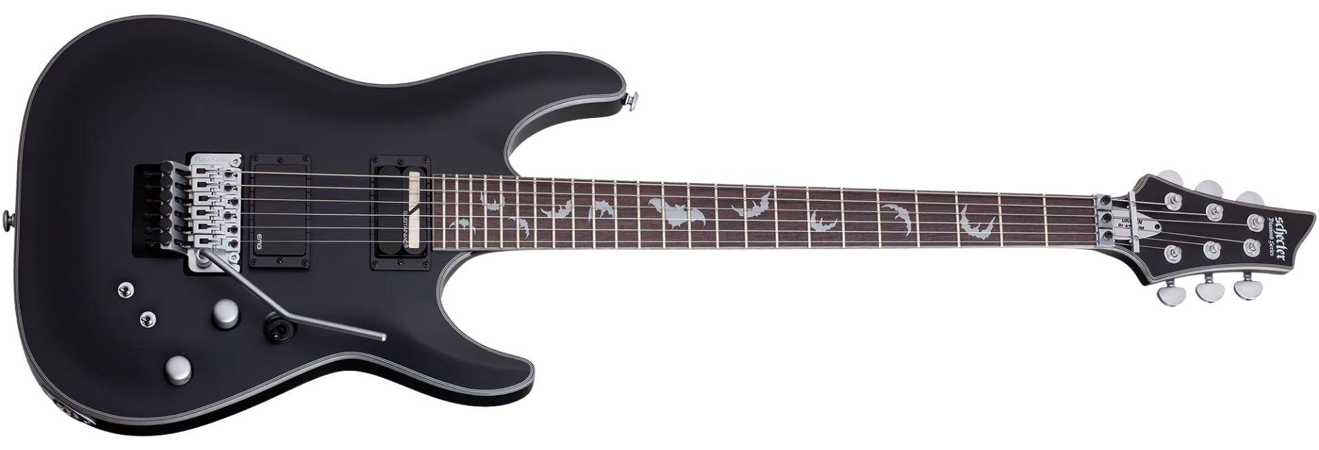 Guitarra Schecter Damien Platinum-6 FR-S SBK Satin Black