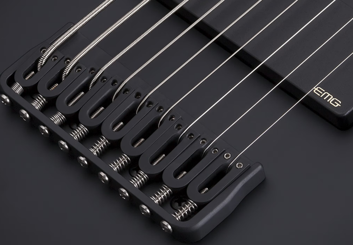 Headstock Schecter com tarraxas Grover