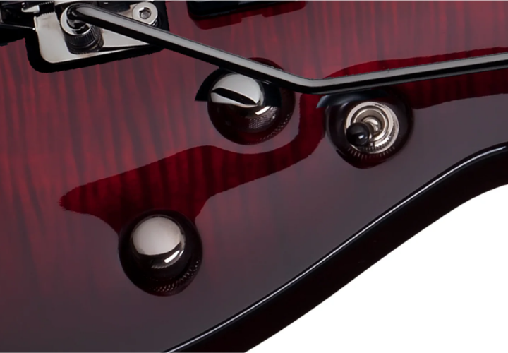 Corpo Basswood Crimson Red Burst