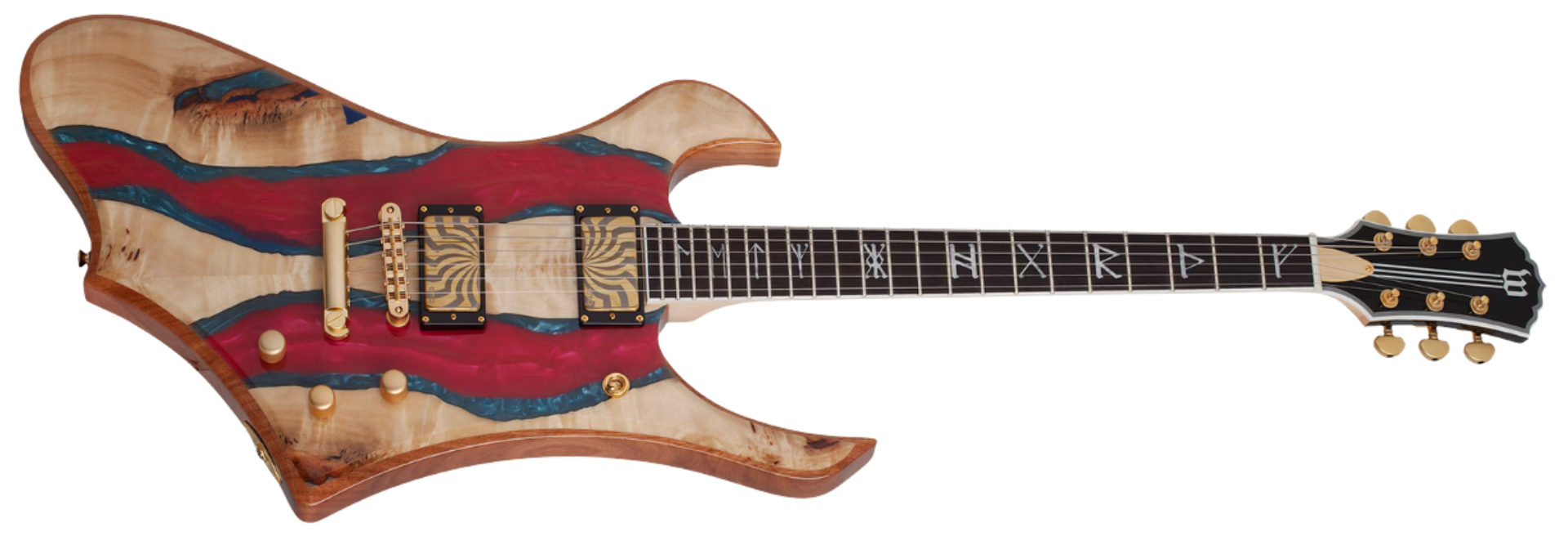 Guitarra Schecter Goreghen Special Edition Blood Red Burst