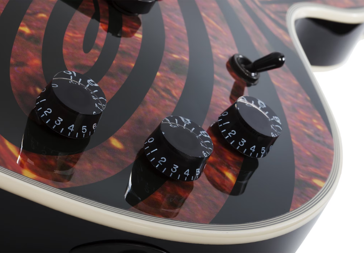 Tampo Flamed Maple Tortoise Black Blizzard