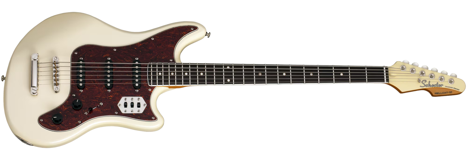 Guitarra Schecter Hellcat VI IVYP Ivory Pearl