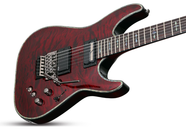 Tampo Quilted Maple Black Cherry