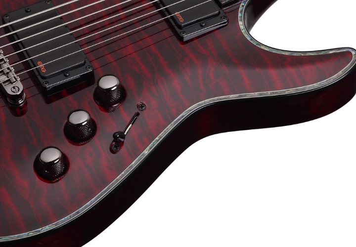 Tampo Quilted Maple Black Cherry