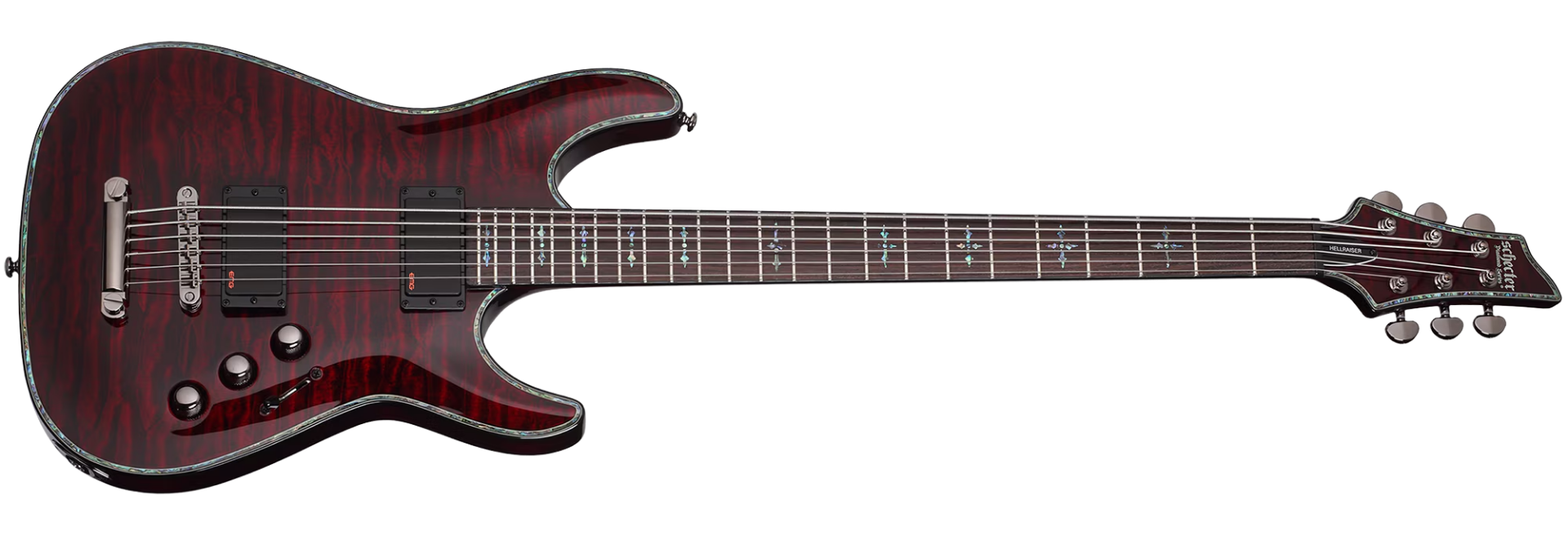 Guitarra Schecter Hellraiser C-VI Black Cherry