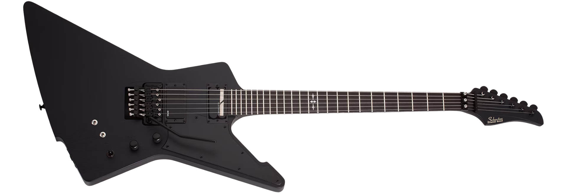 Guitarra Schecter Jake Pitts E-1 FR-S Satin Black Open Pore