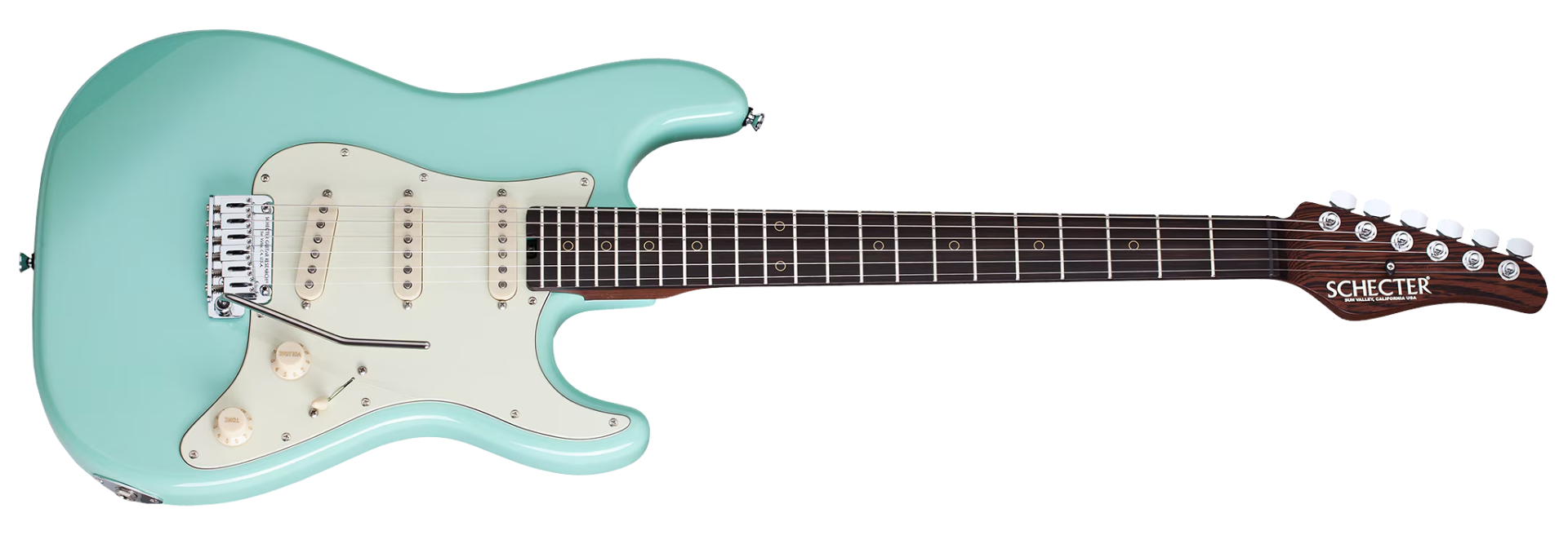 Guitarra Schecter Nick Johnston PT LH AG Atomic Green Left-Handed