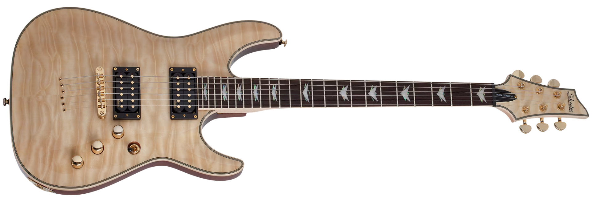 Guitarra Schecter Omen Extreme-6 Gloss Natural