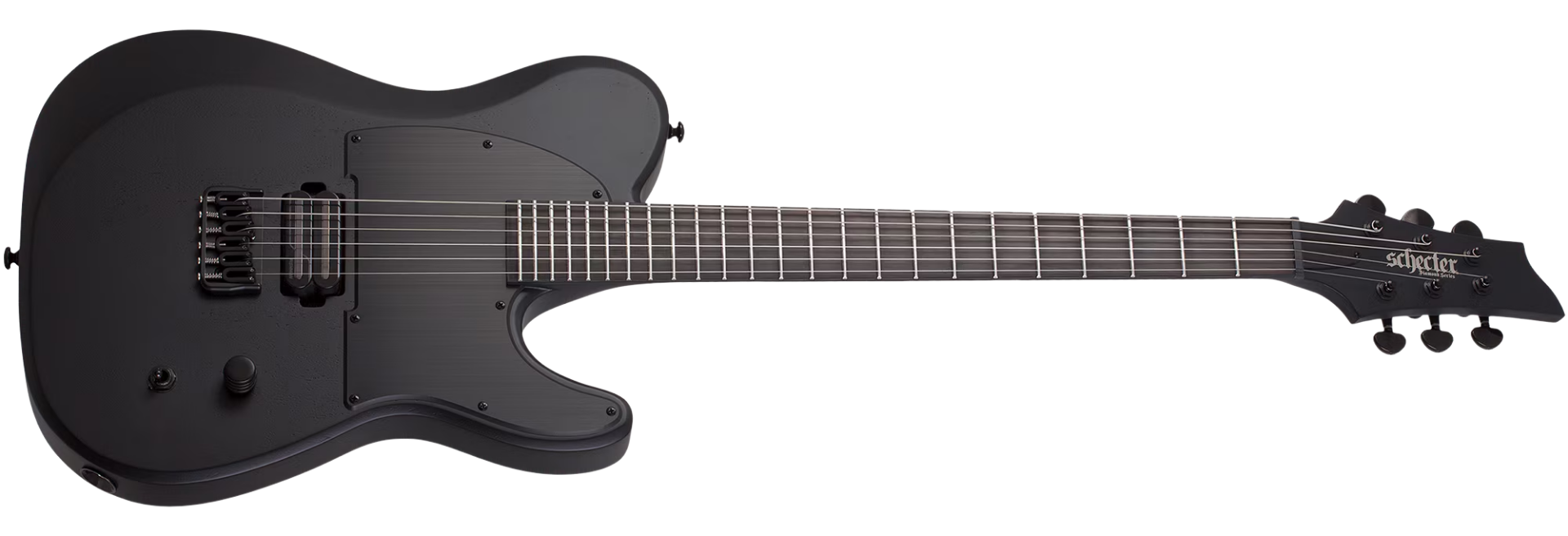 Guitarra Schecter PT Black Ops Satin Black Open Pore