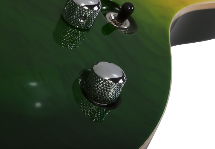 Top Solid Maple/Flamed Maple Veneer