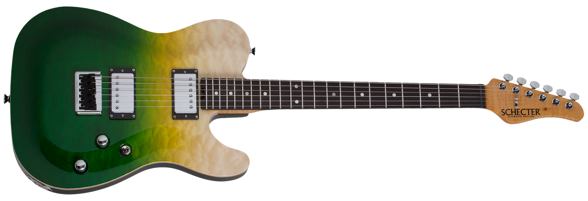 Guitarra Schecter PT Classic CFB Caribbean Fade Burst
