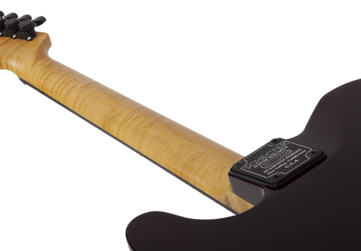 Top Solid Maple/Flamed Maple Veneer