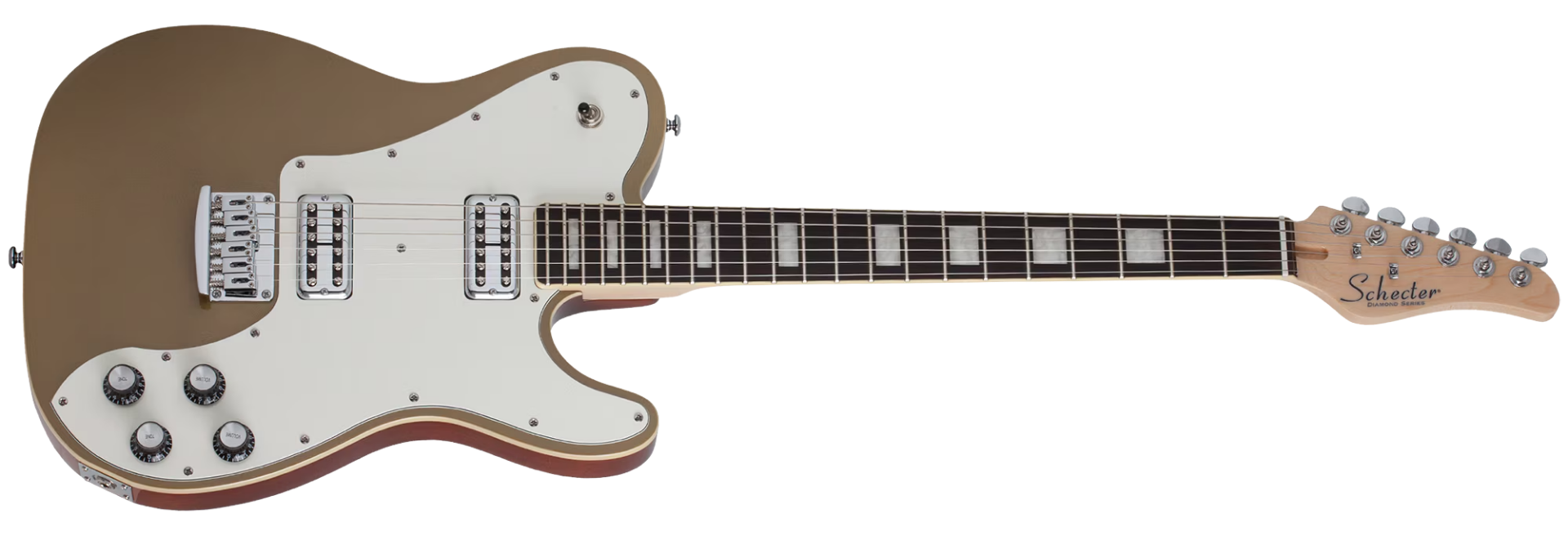 Guitarra Schecter PT Fastback GTOP Gold Top