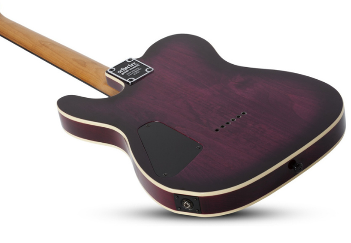 Tampo Quilted Maple Trans Purple Burst