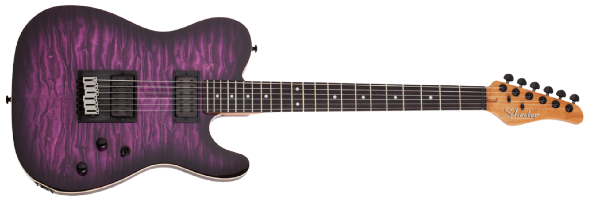 Guitarra Schecter PT Pro TPB Trans Purple Burst