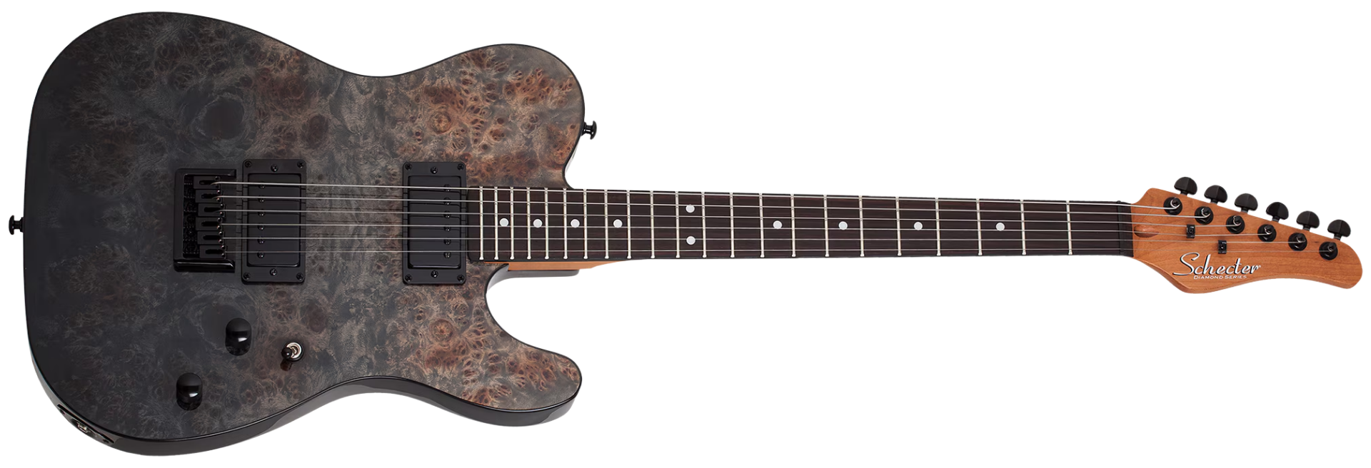 Guitarra Schecter PT Standard BFB Black Fade Burst Burl