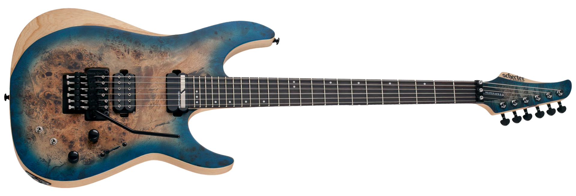 Guitarra Schecter Reaper-6 FR S SSKYB Satin Sky Burst