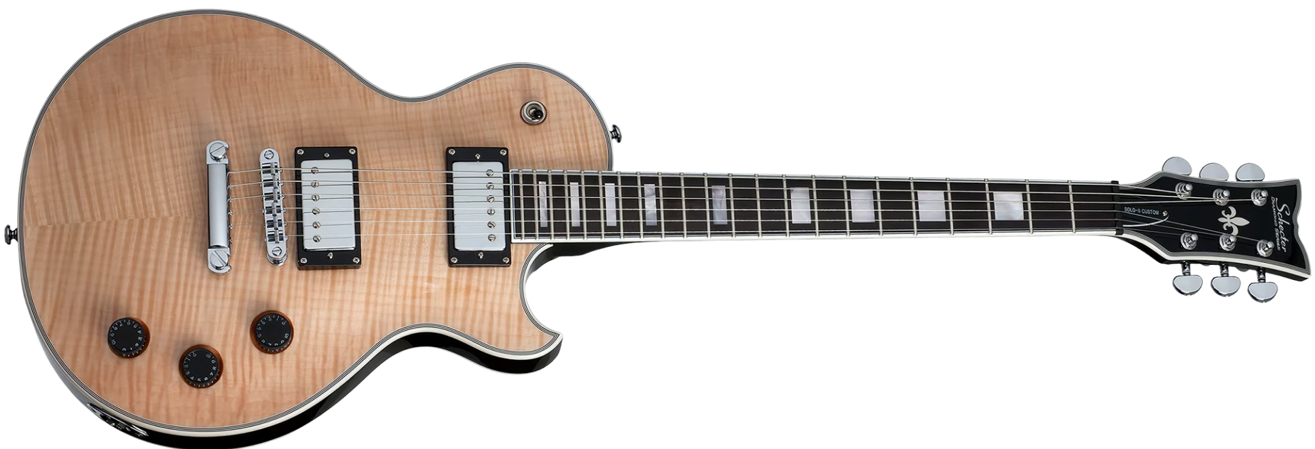 Guitarra Schecter Solo-II Custom GNAT Gloss Natural