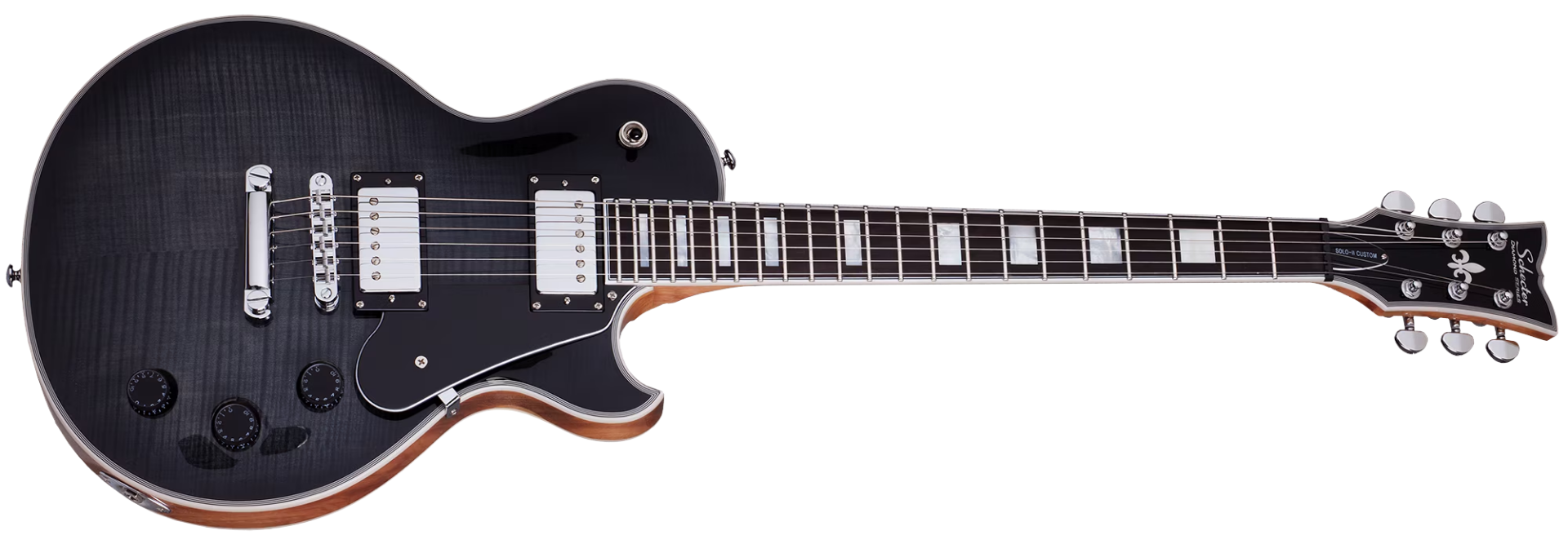 Guitarra Schecter Solo-II Custom TBB Trans Black Burst