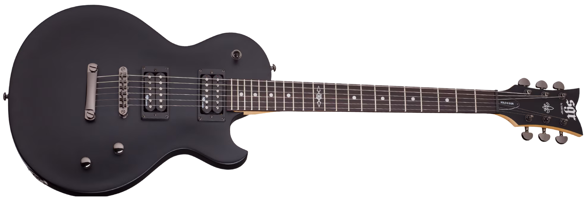 Guitarra Schecter Solo-II SGR Midnight Satin Black
