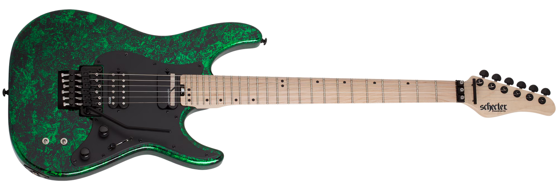 Guitarra Schecter Sun Valley Super Shredder FR S GR Green Reign