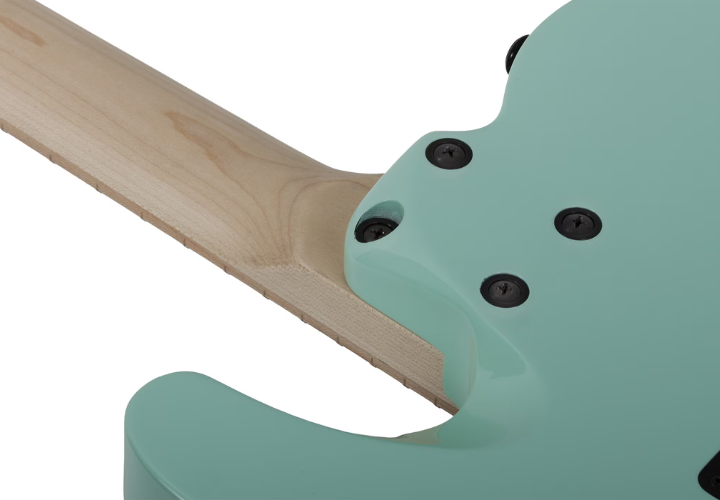 Corpo Swamp Ash com Top Flamed Maple SFG Sea Foam Green