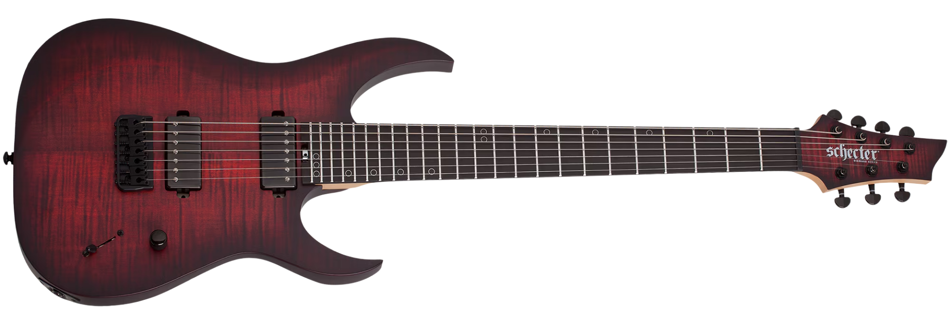 Guitarra Schecter Sunset-7 Extreme SB Scarlet Burst 7 Cordas
