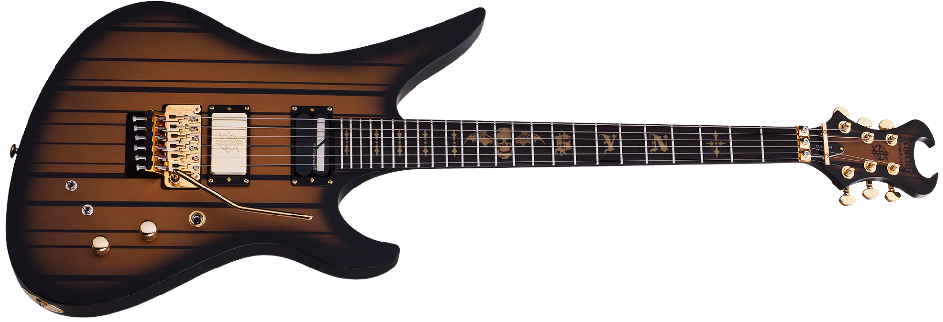 Guitarra Schecter Synyster Custom-S SGB Satin Gold Burst