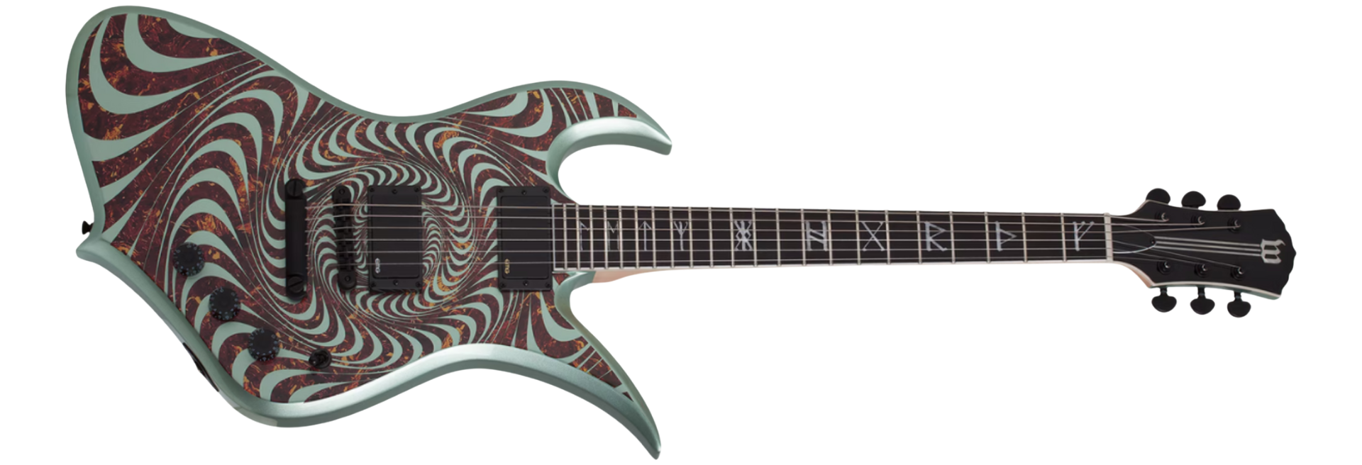 Guitarra Schecter Thoraxe Psychic Bullseye Gangrene
