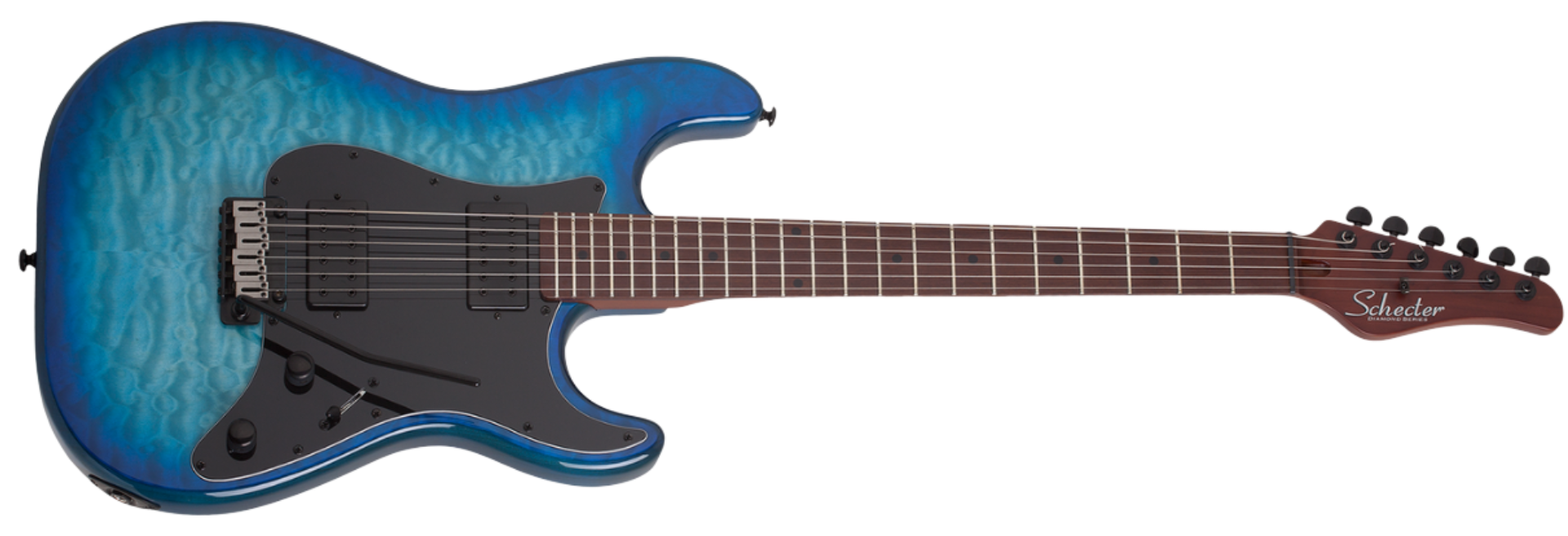 Guitarra Schecter Traditional Pro TBB Trans Blue Burst