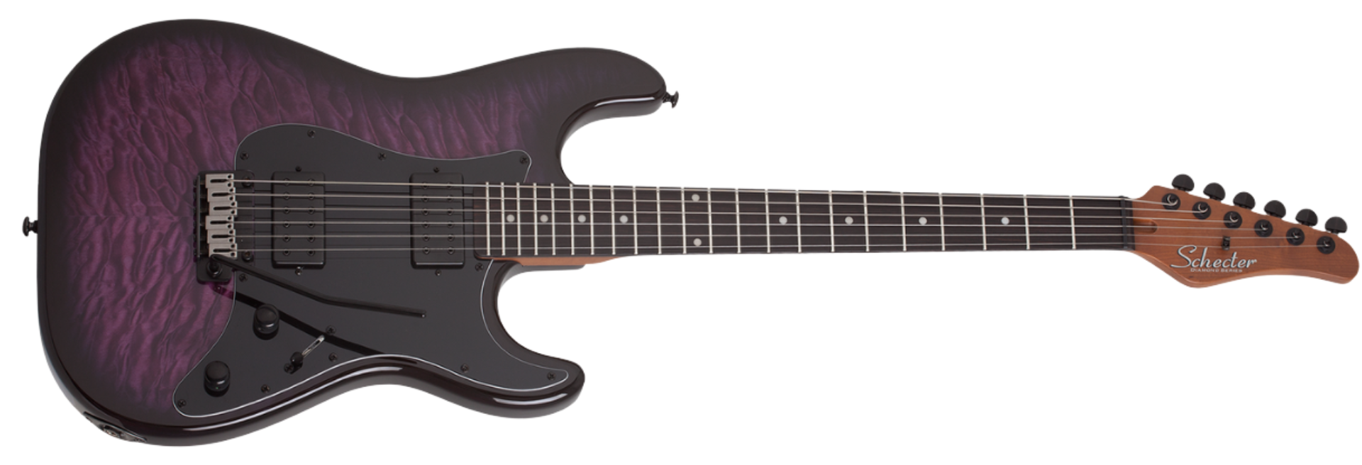 Guitarra Schecter Traditional Pro Trans Purple Burst TPB #865