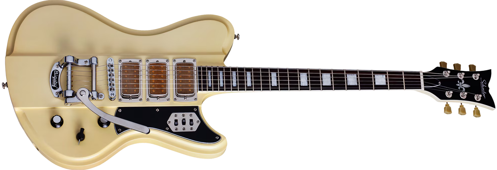 Guitarra Schecter Ultra-III IVYP Ivory Pearl