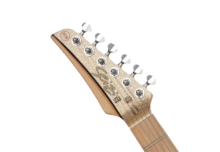 Headstock Katana e Ponte Tremolo