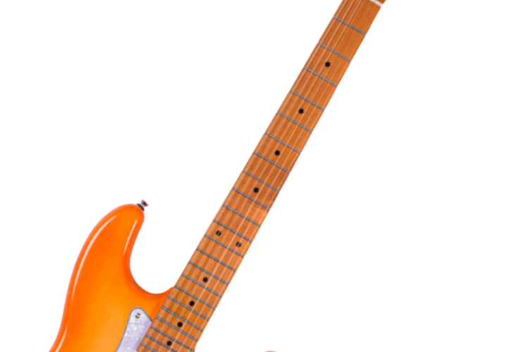 Braço Roasted Maple e Escala com Captadores HSS