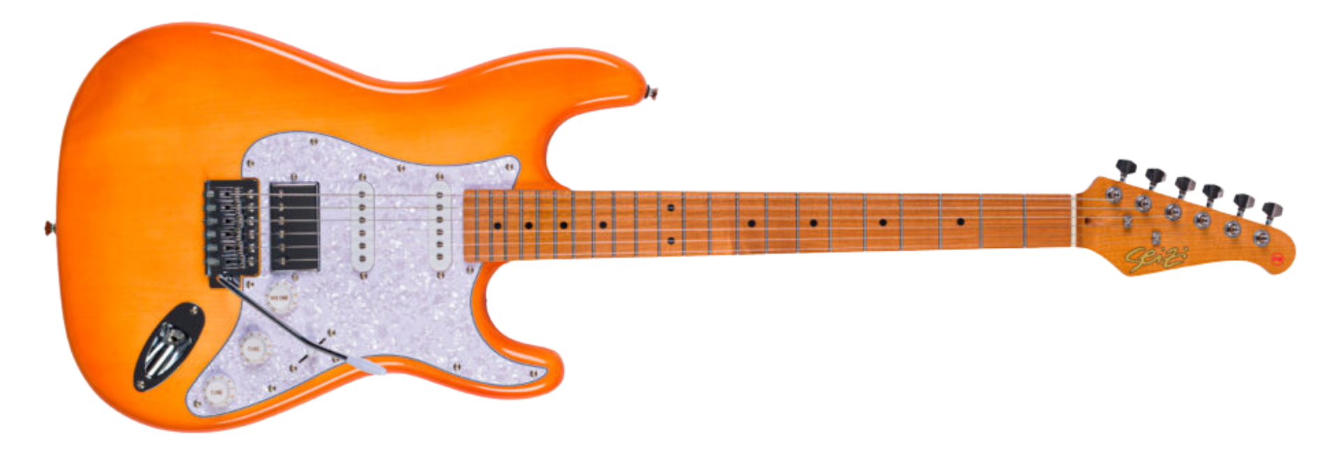 Guitarra Seizi Fun Vintage Budokan HSS Honeyburst 10361267