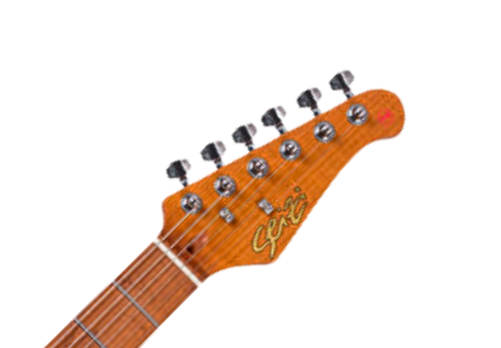 Headstock Vintage e Ponte Tremolo