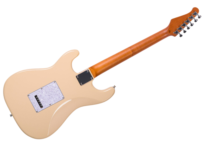 Headstock Vintage e Ponte Tremolo